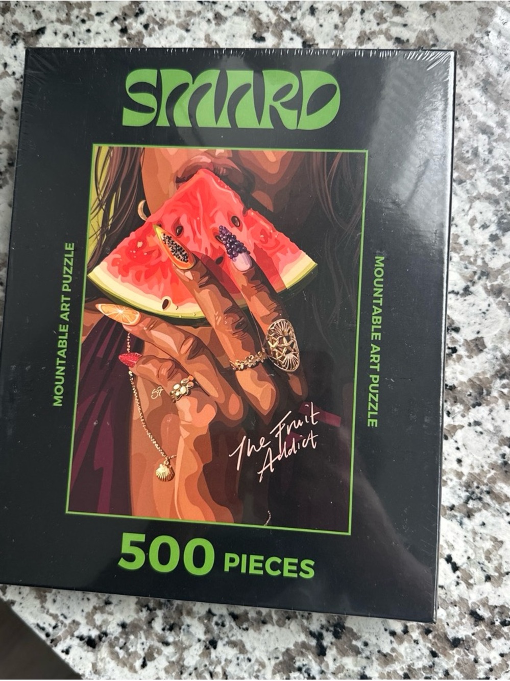 SMARD | The Fruit Addict 500 Piece Mountable Art Puzzle